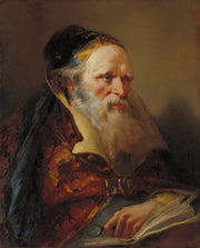 Head Of A Philosopher S S by Giovanni Domenico Tiepolo
