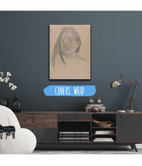 Head Of A Tahitian Woman by Paul Gauguin