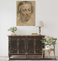 Head Of A Woman by Jacob Jordaens