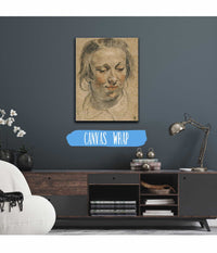 Head Of A Woman by Jacob Jordaens