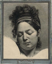 Head Of A Woman   by Pierre Paul Prudhon