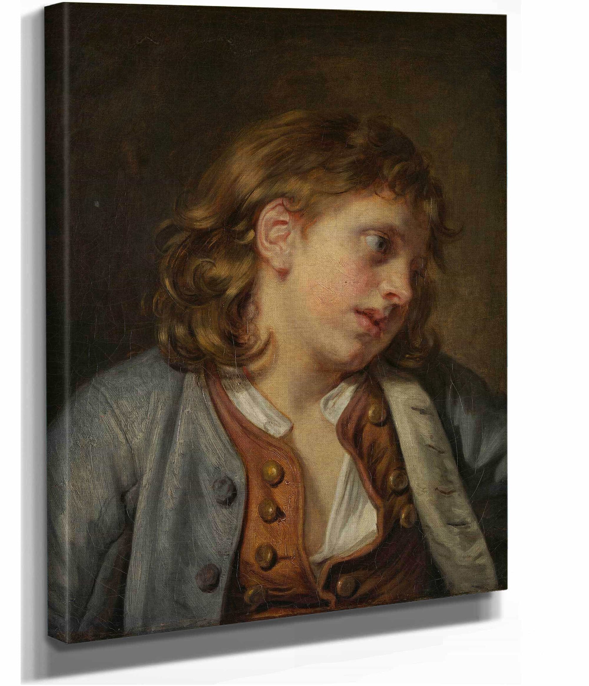 Head Of A Young Boy by Jean Baptiste Greuze
