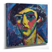 Head Of A Youth by Alexej Von Jawlensky