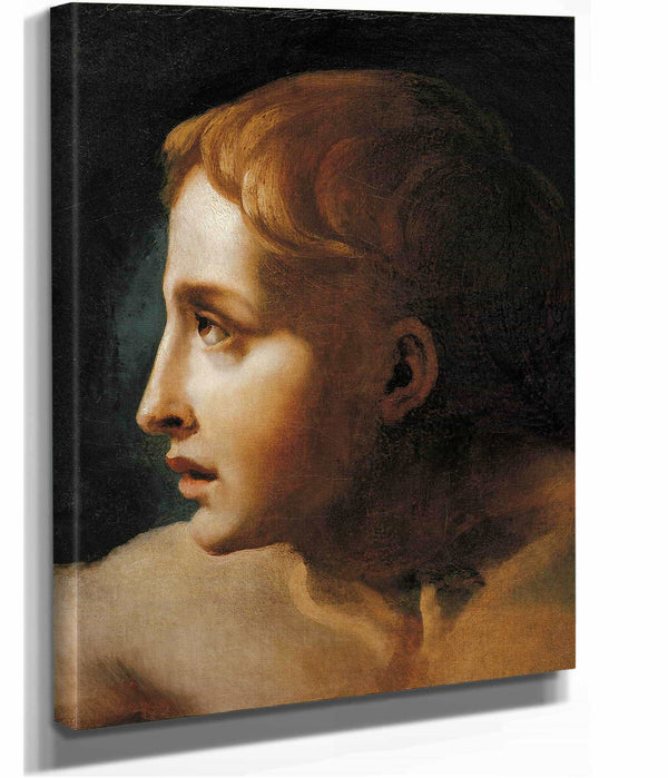 Head Of A Youth by Theodore Gericault