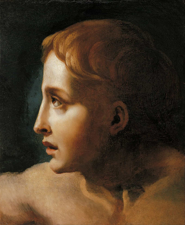 Head Of A Youth by Theodore Gericault