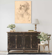 Head Of An Old Man by Bartolome Esteban Murillo