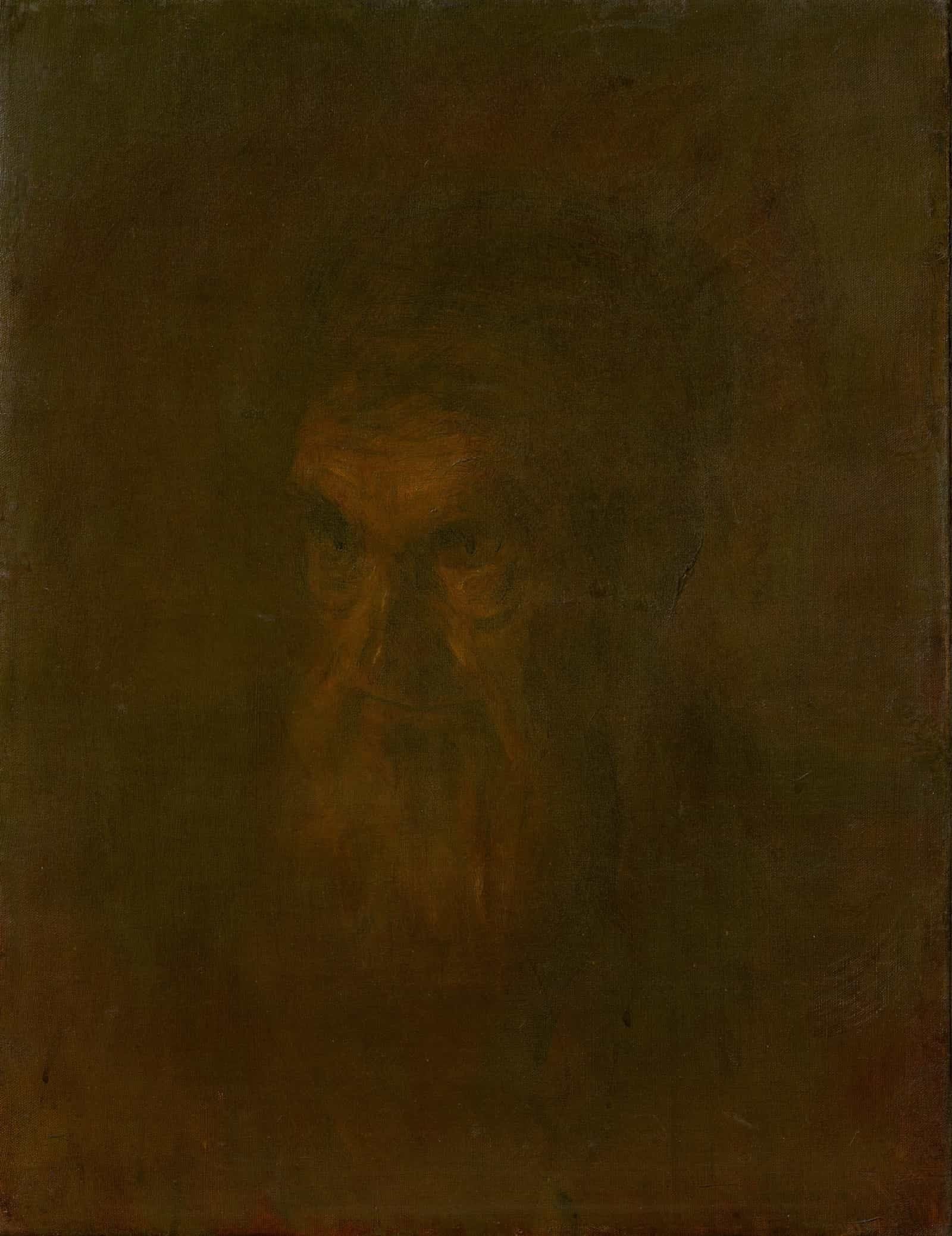 Head Study Of An Old Man   by Ladislav Mednyanszky