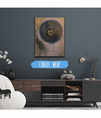 Head Within An Aureole About   by Odilon Redon