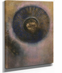 Head Within An Aureole About   by Odilon Redon