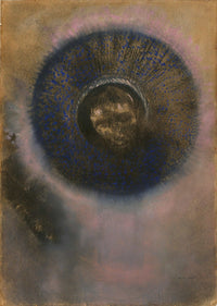 Head Within An Aureole About   by Odilon Redon