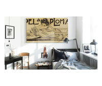 Headpiece For The Magazine Pel I Ploma by Ramon Casas