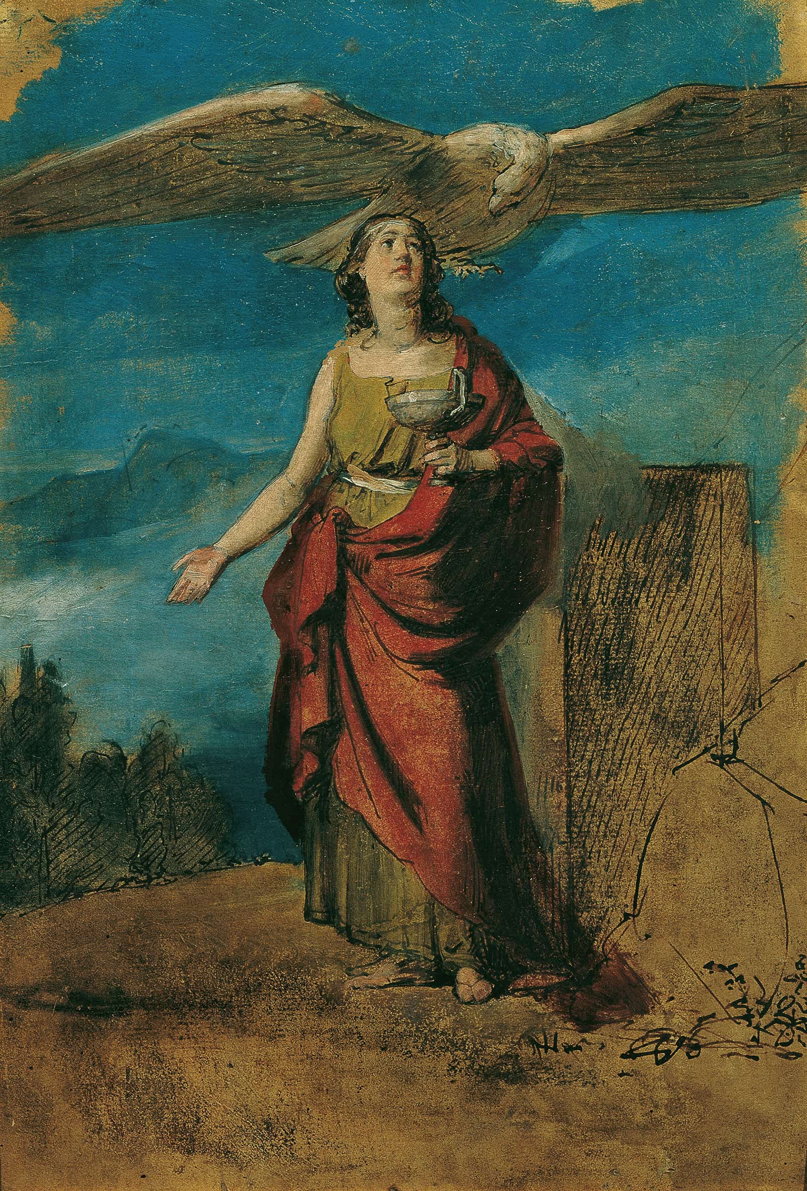 Hebe by Friedrich Von Amerling