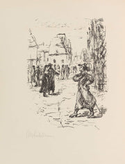 Heine Rabbi Von Bacherach by Max Liebermann