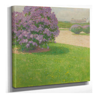 Heldenplatz Mit Flieder by Carl Moll