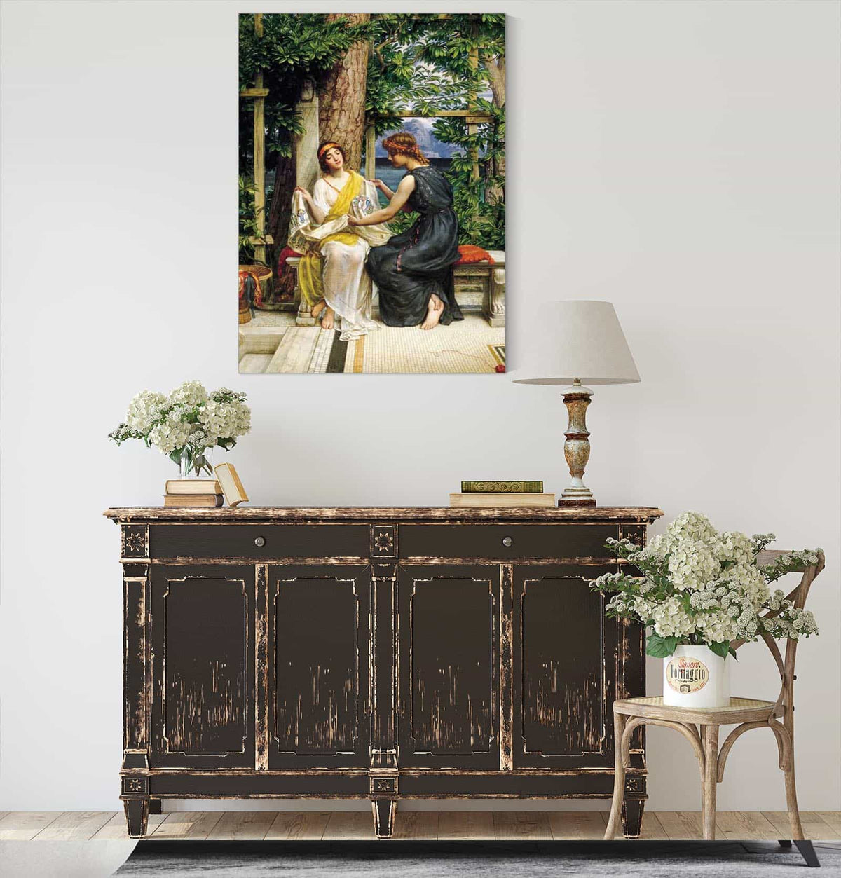 Helena And Hermia by Edward John Poynter