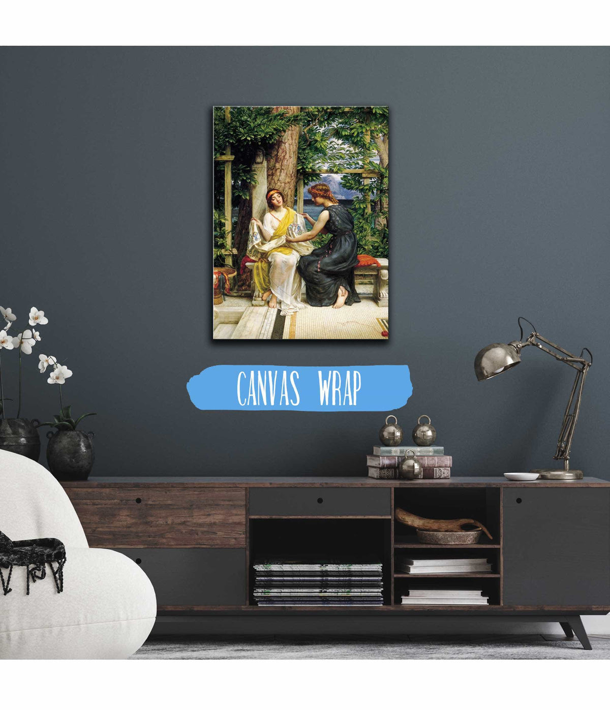 Helena And Hermia by Edward John Poynter