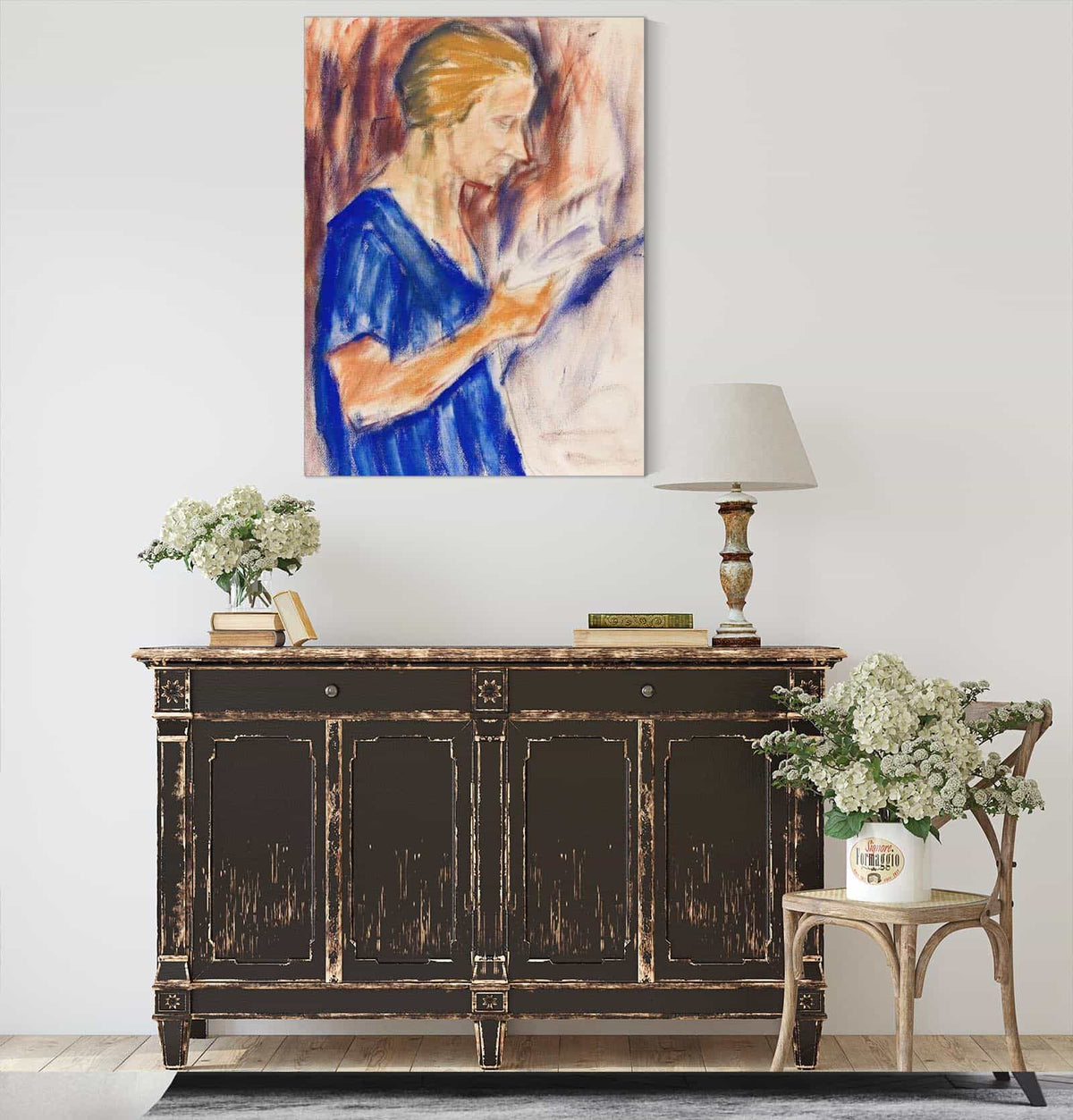 Helene Rohlfs by Christian Rohlfs