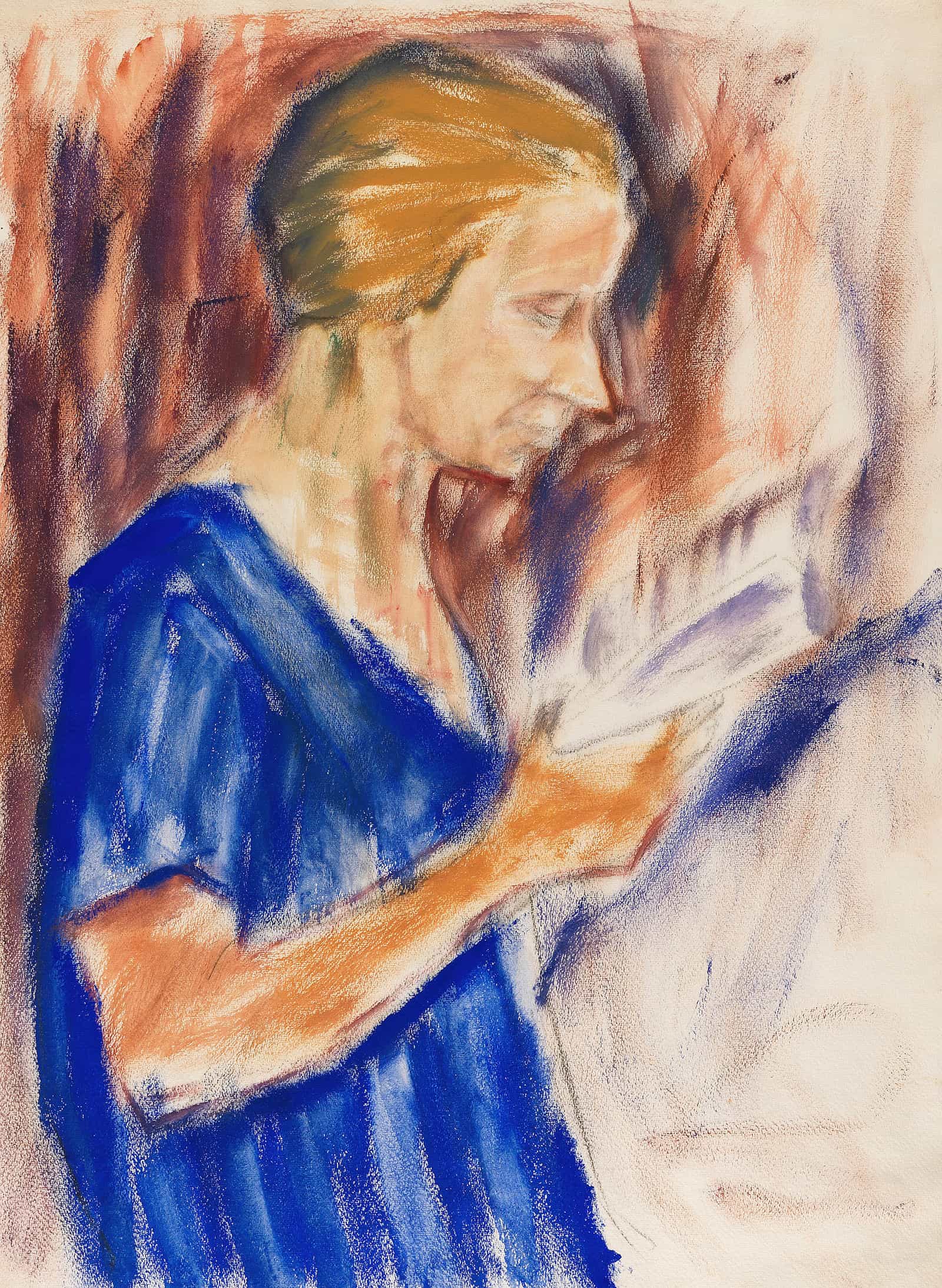 Helene Rohlfs by Christian Rohlfs