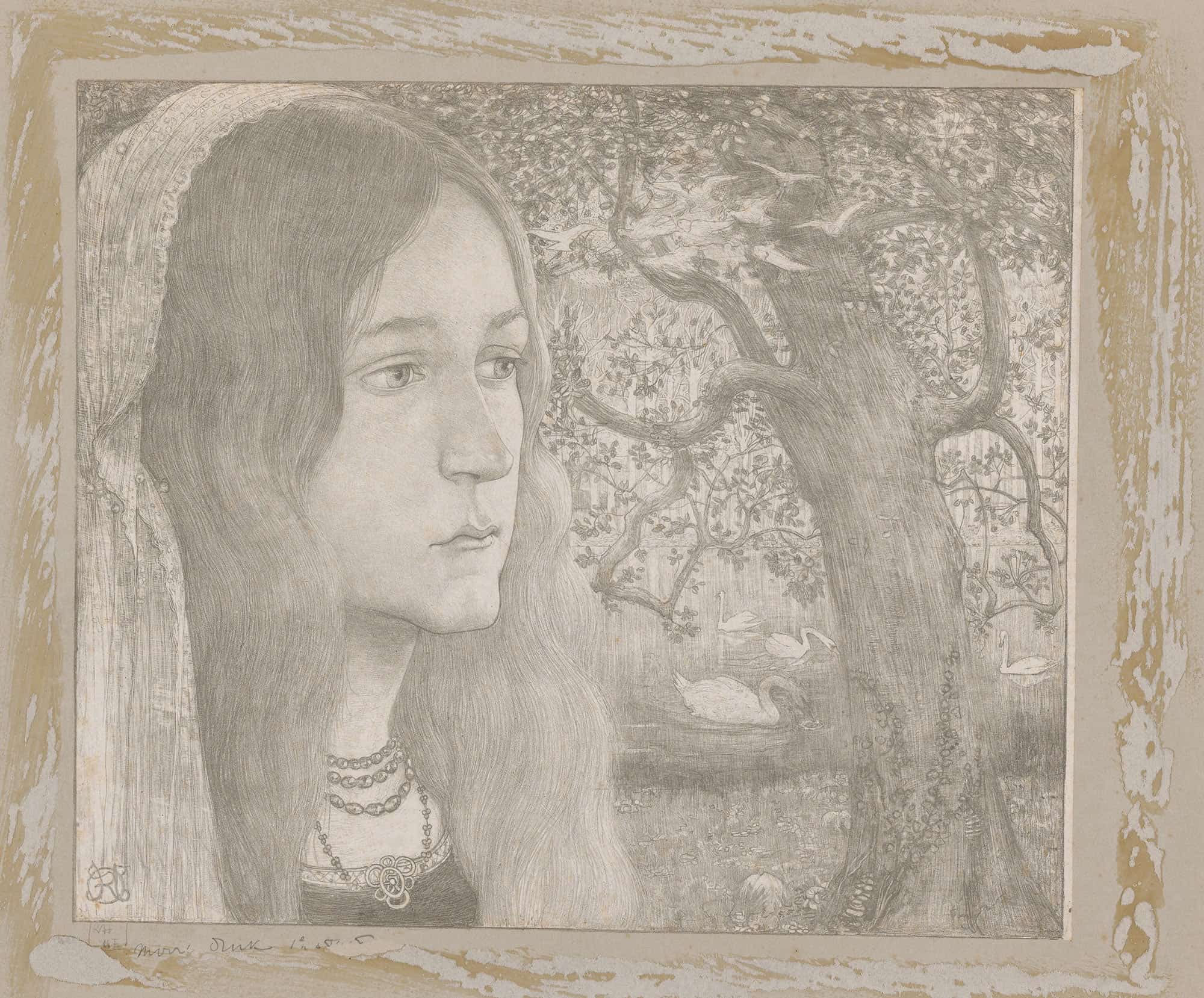 Helga Die Voor Zich Uit Kijkt by Richard Nicolaus Roland Holst