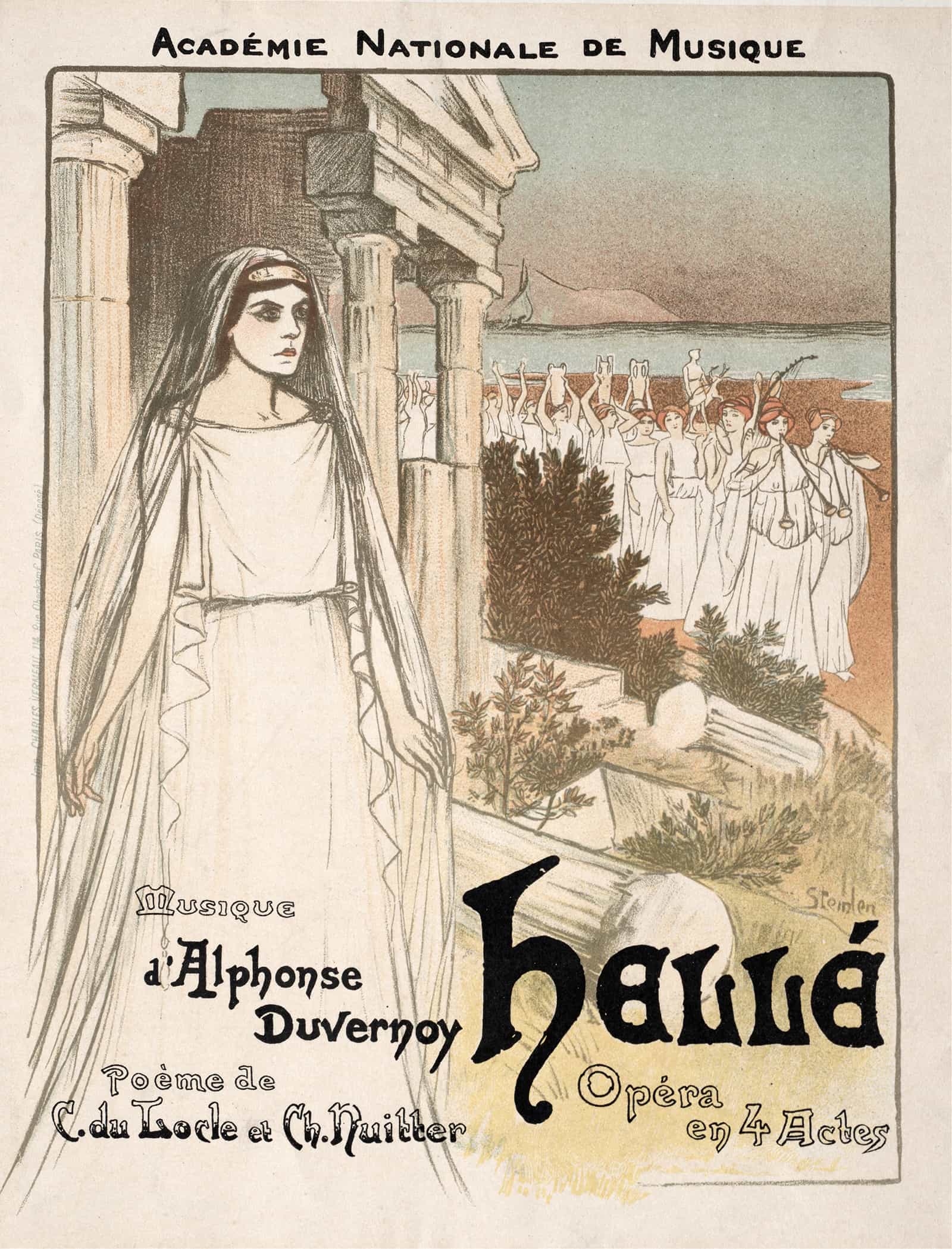 Helle Opera En Actes by Theophile Alexandre Steinlen