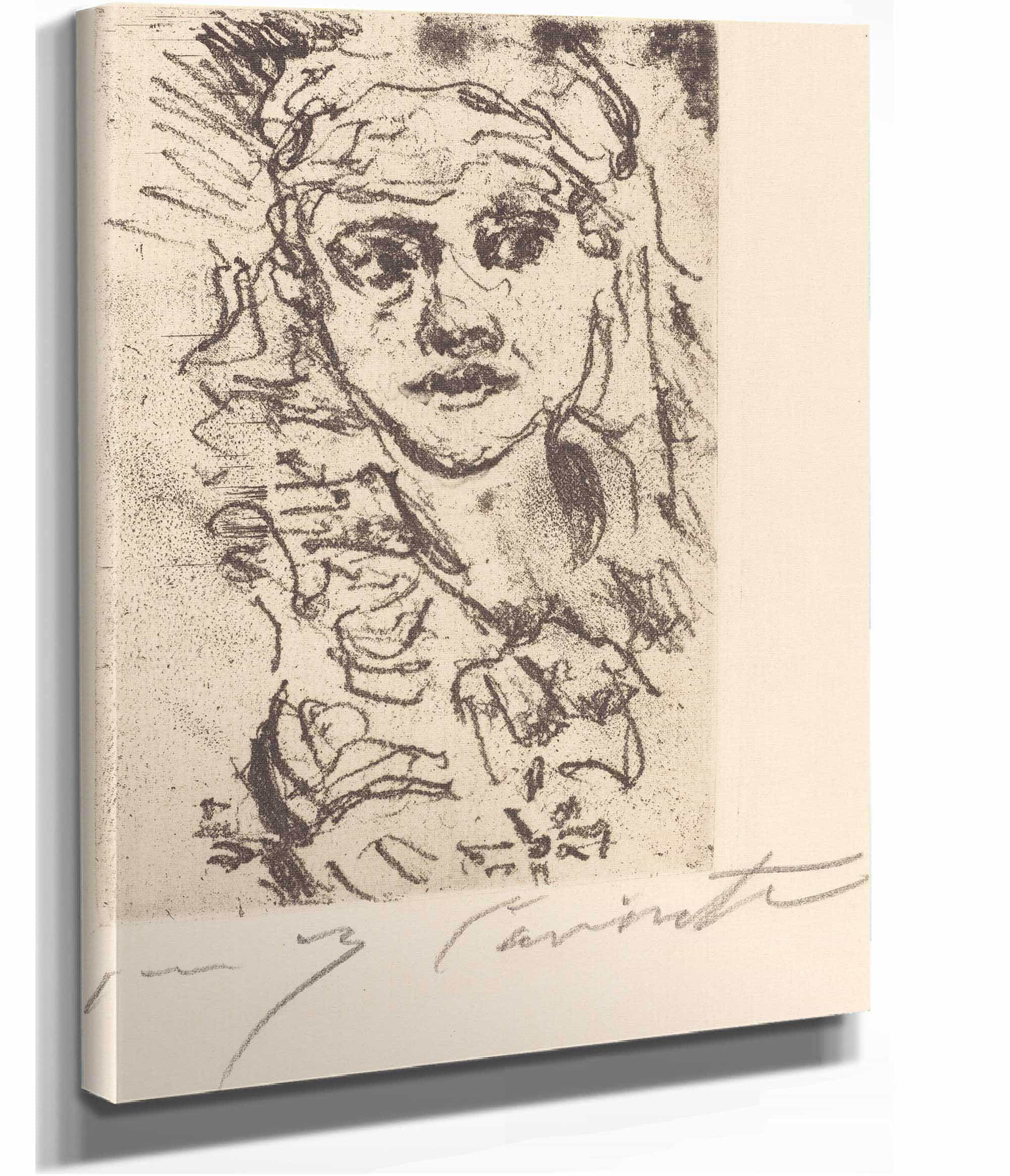 Henny Porten by Lovis Corinth