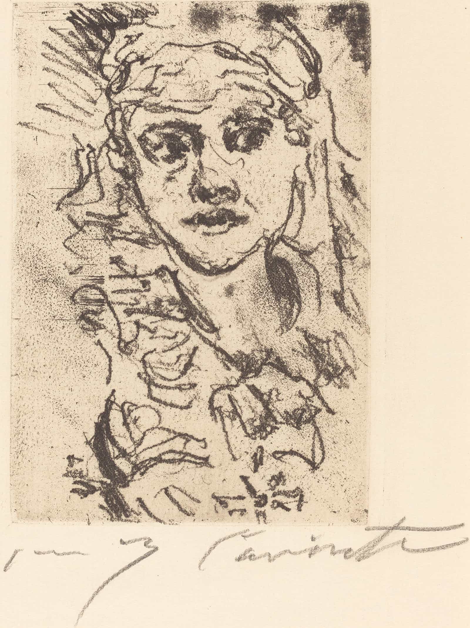 Henny Porten by Lovis Corinth