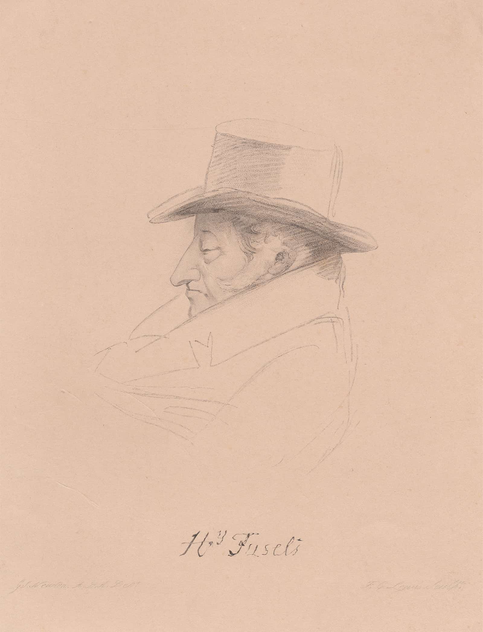 Henry Fuseli by John Frederick Lewis