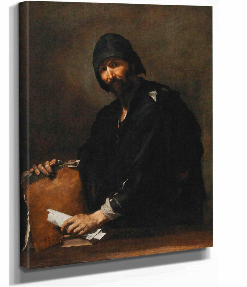 Heraclitus by Jusepe De Ribera