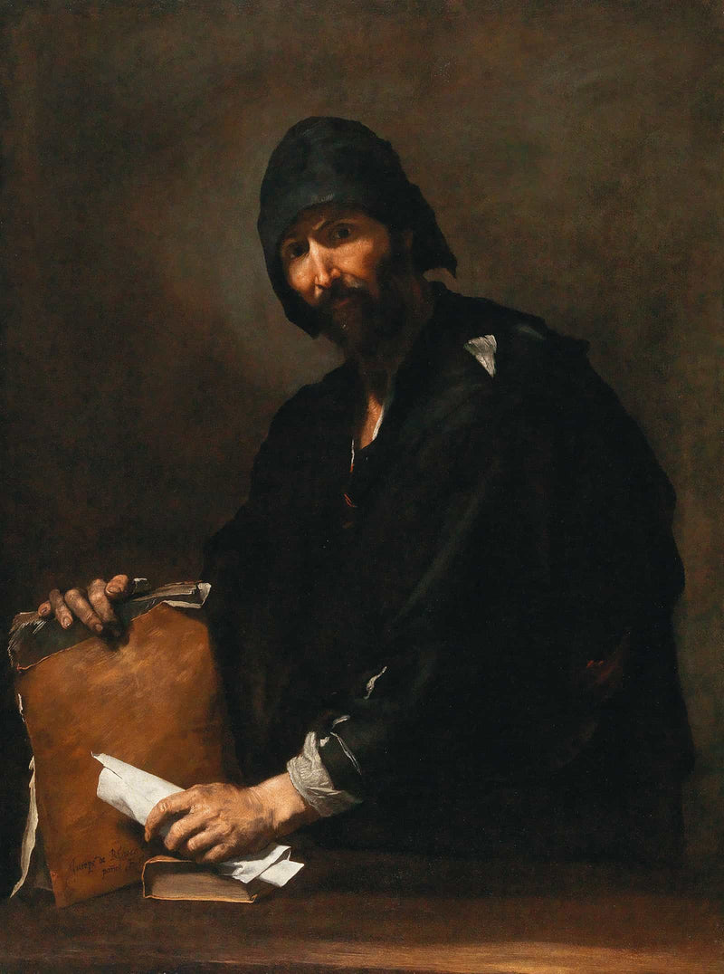 Heraclitus by Jusepe De Ribera