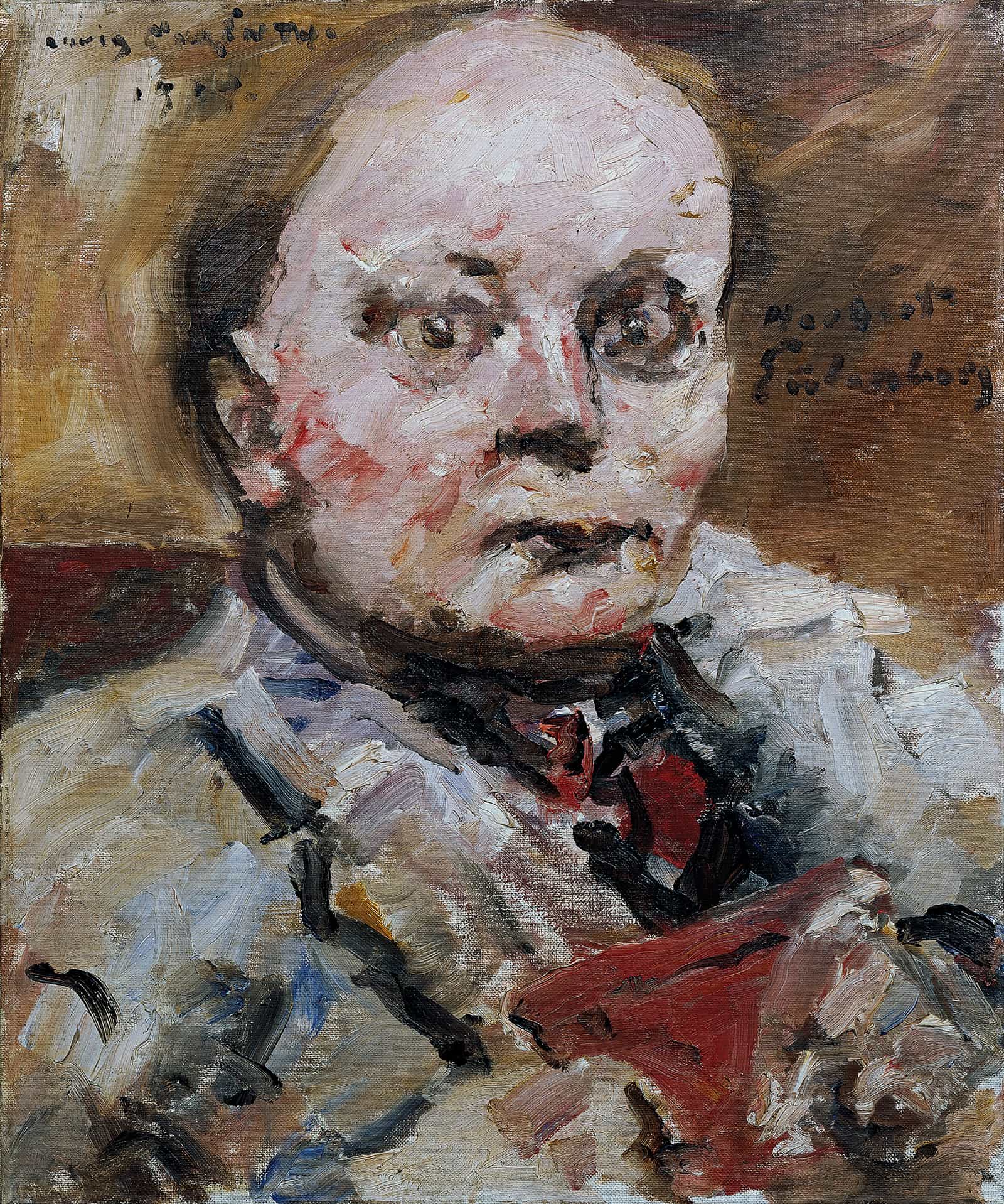 Herbert Eulenberg by Lovis Corinth