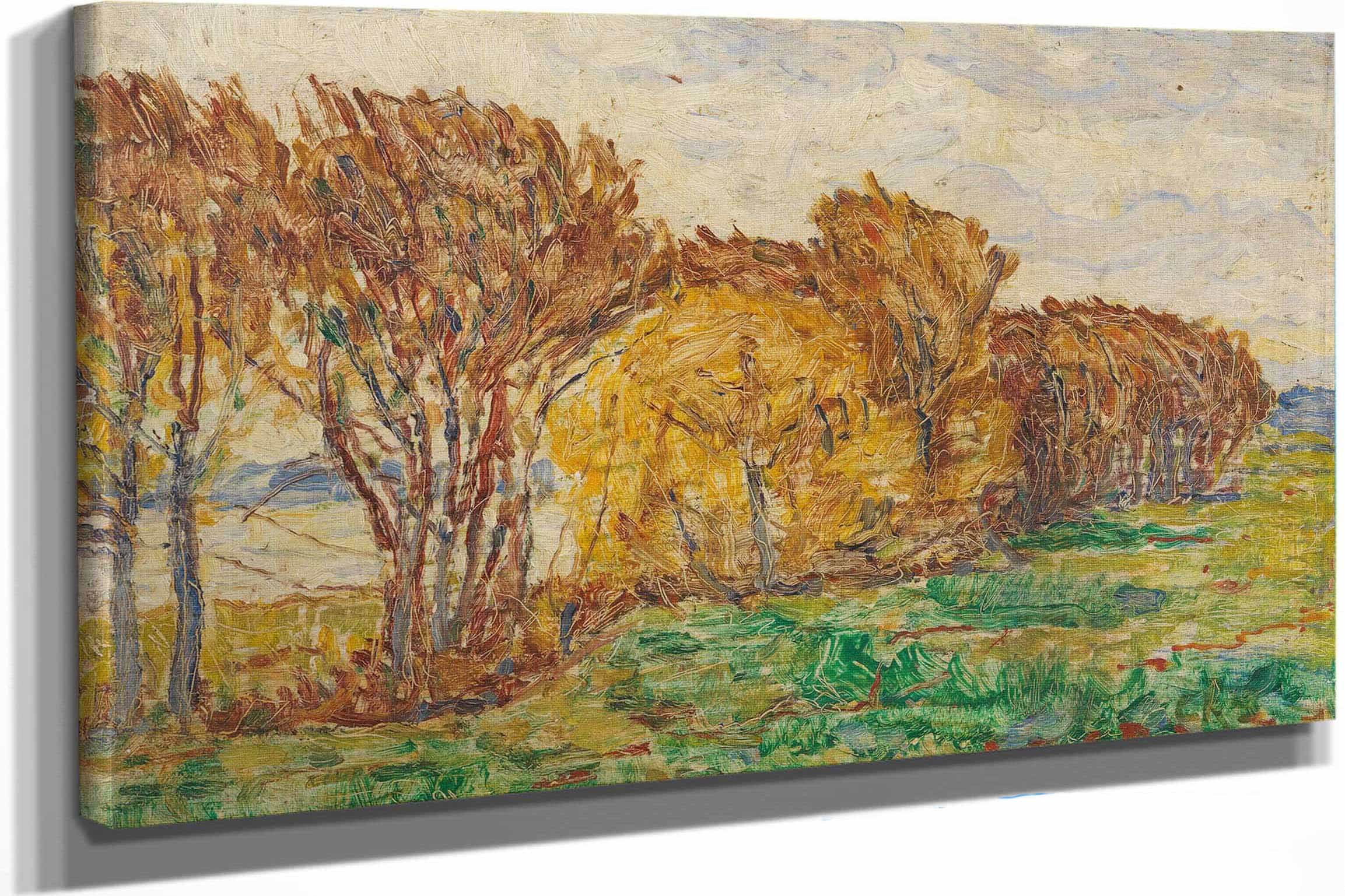 Herbstlandschaft by Christian Rohlfs