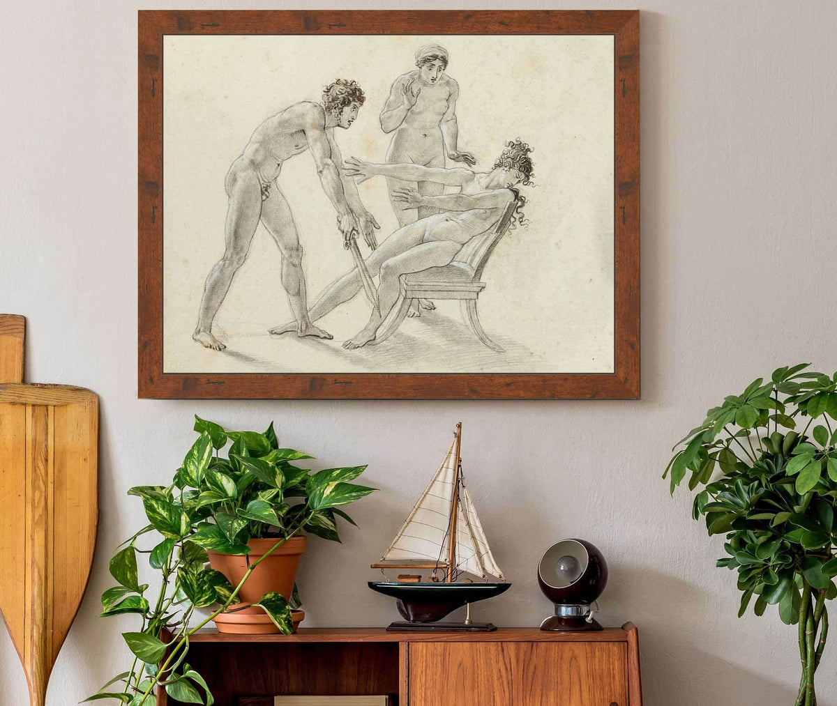 Hermione Rejecting Orestes by Anne Louis Girodet Trioson