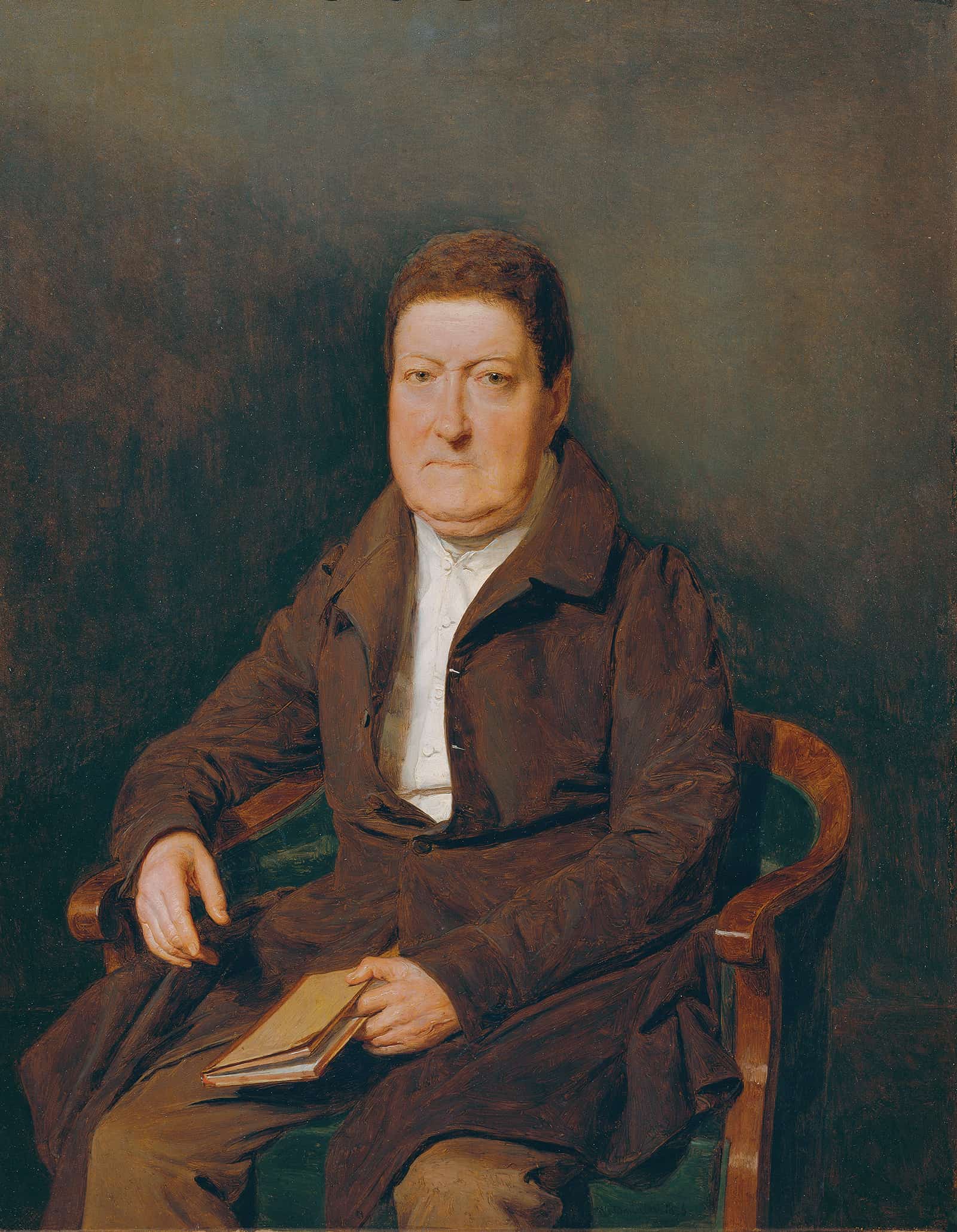 Herr Wohlleben Der Bruder Des Wiener Burgermeisters Stephan Edler Von Wohlleben by Ferdinand Georg Waldmuller