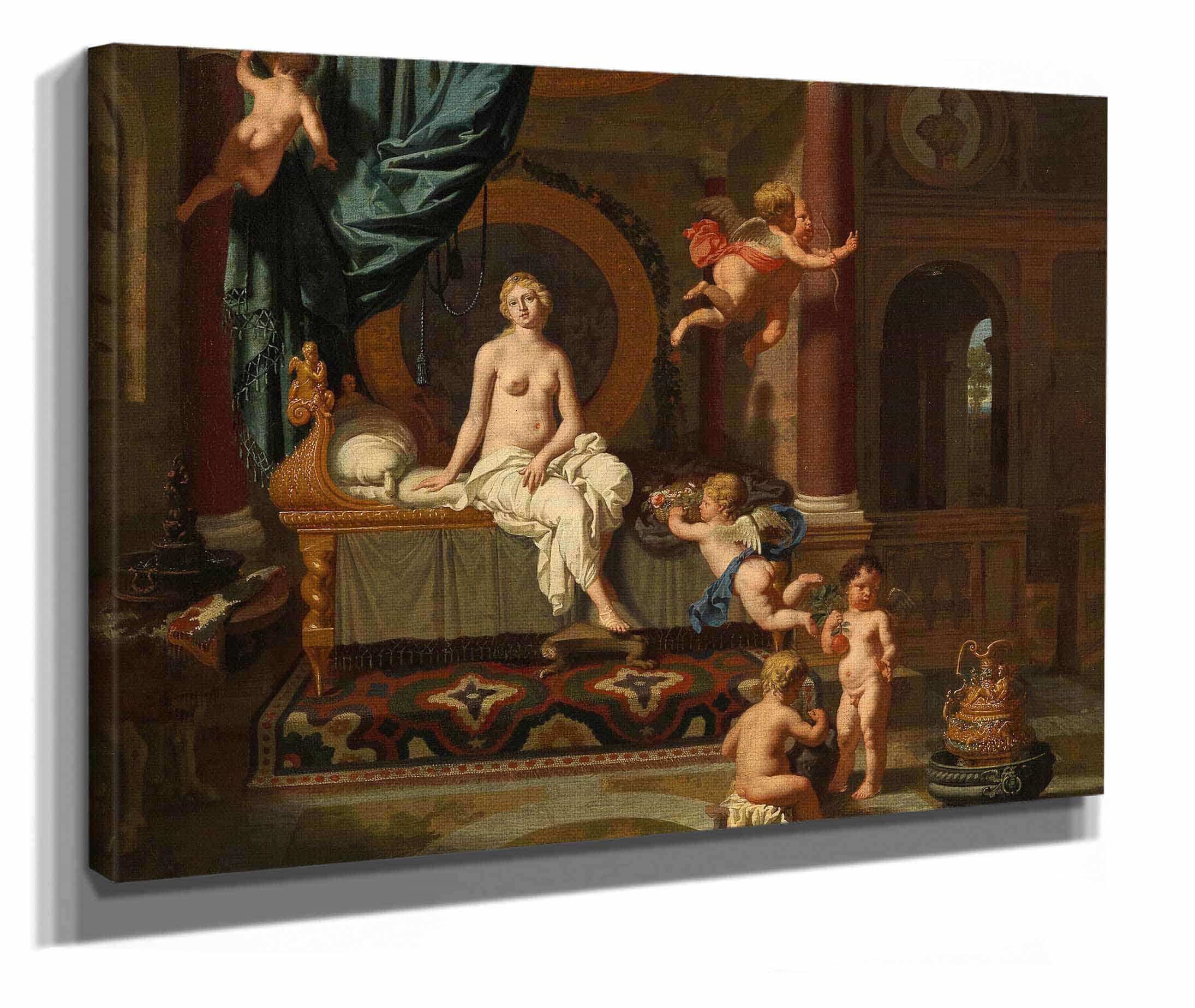 Herse Awaiting The Arrival Of Mercury by Gerard De Lairesse