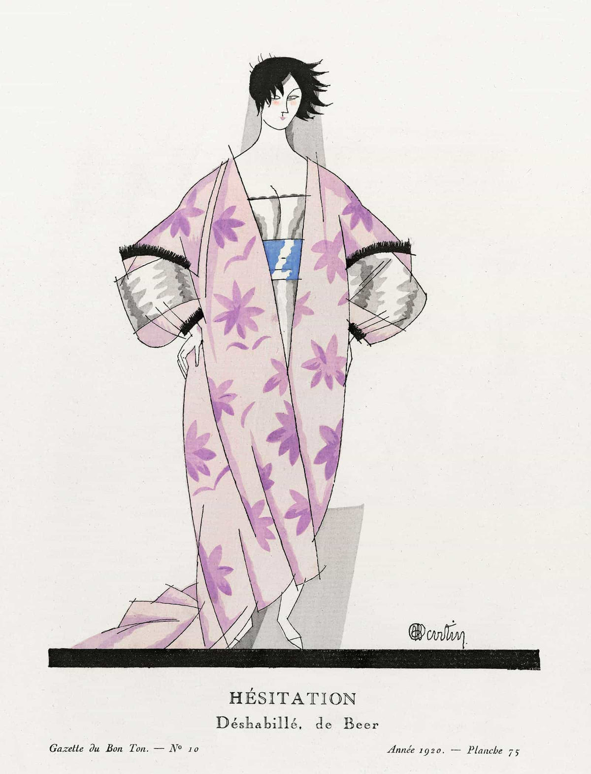 Hesitation Deshabille De Beer by Charles Martin