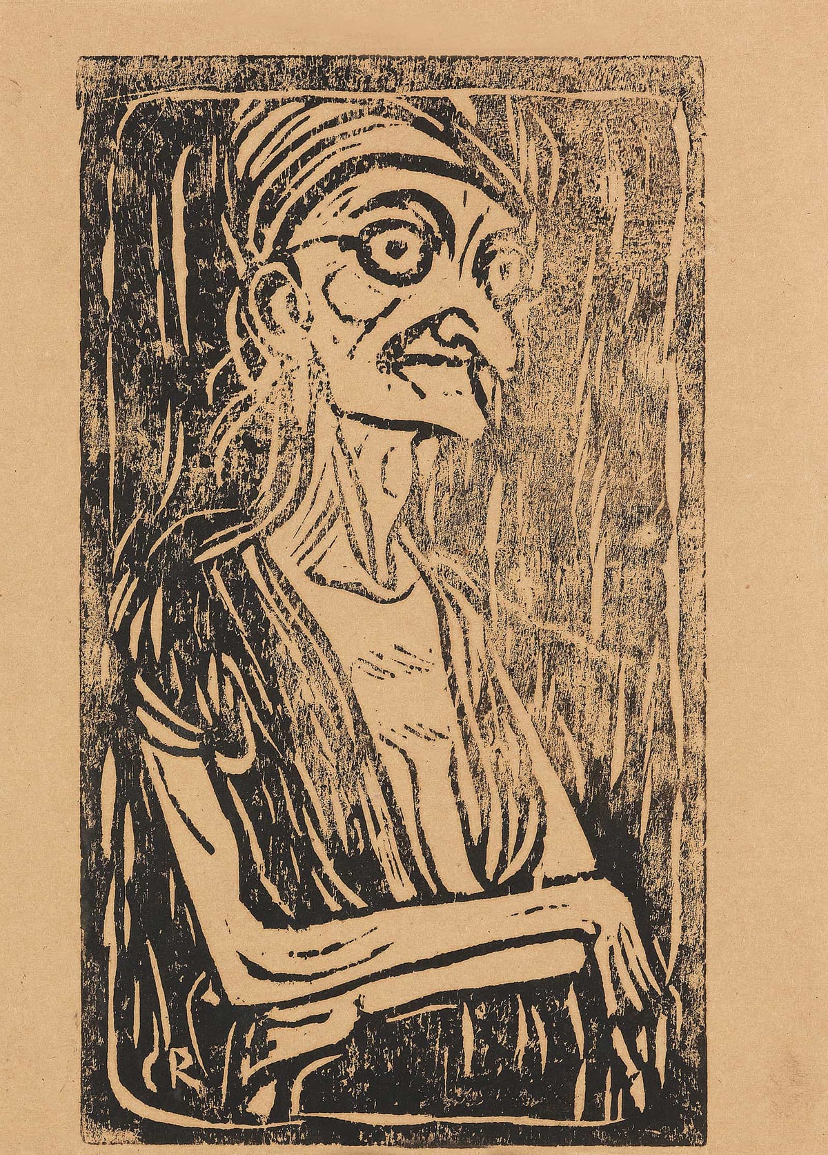 Hexe by Christian Rohlfs