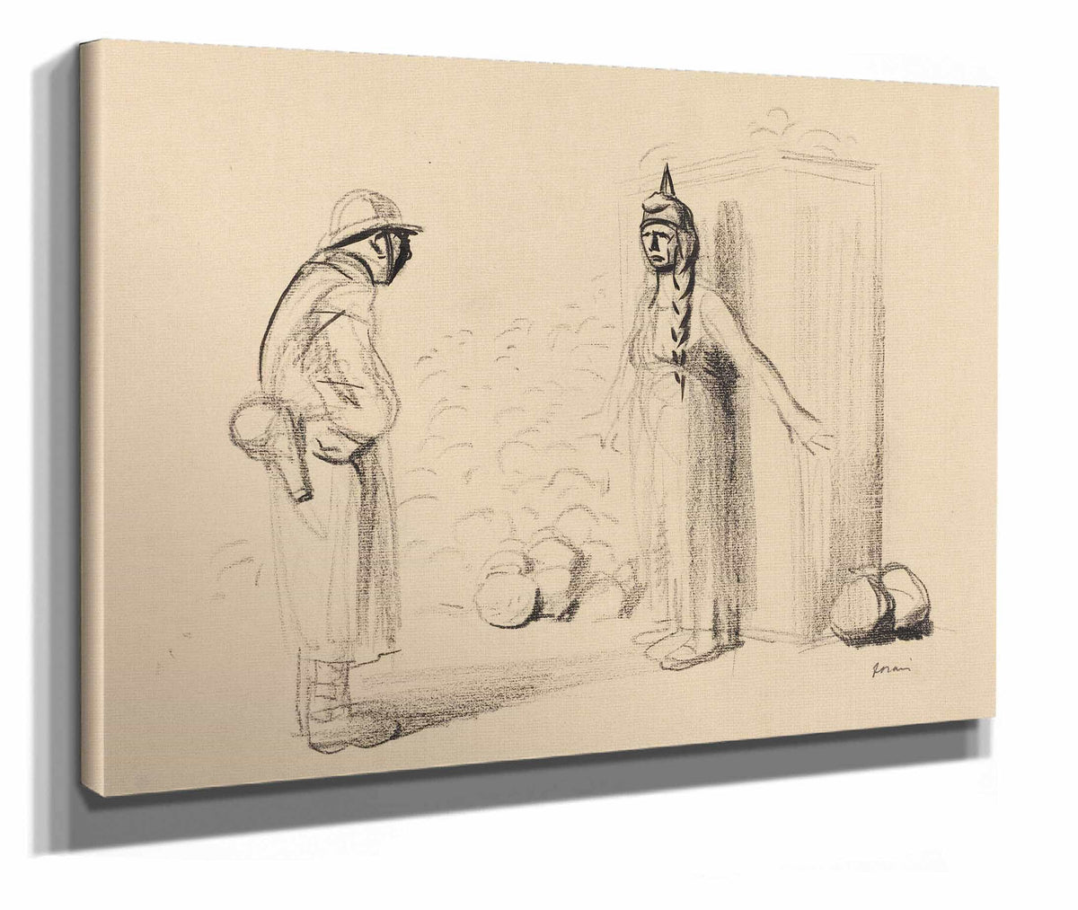 Hiding The Louis by Jean Louis Forain