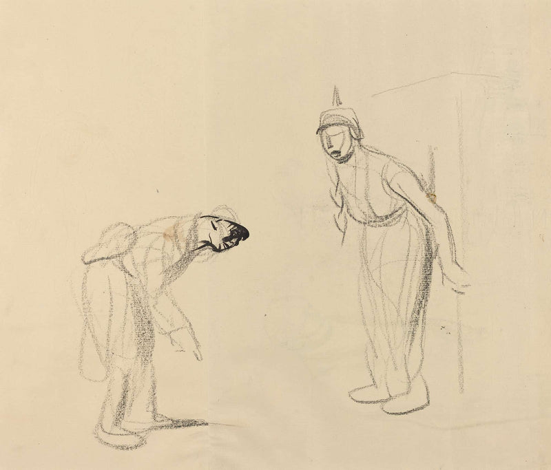 Hiding The Louis Verso by Jean Louis Forain