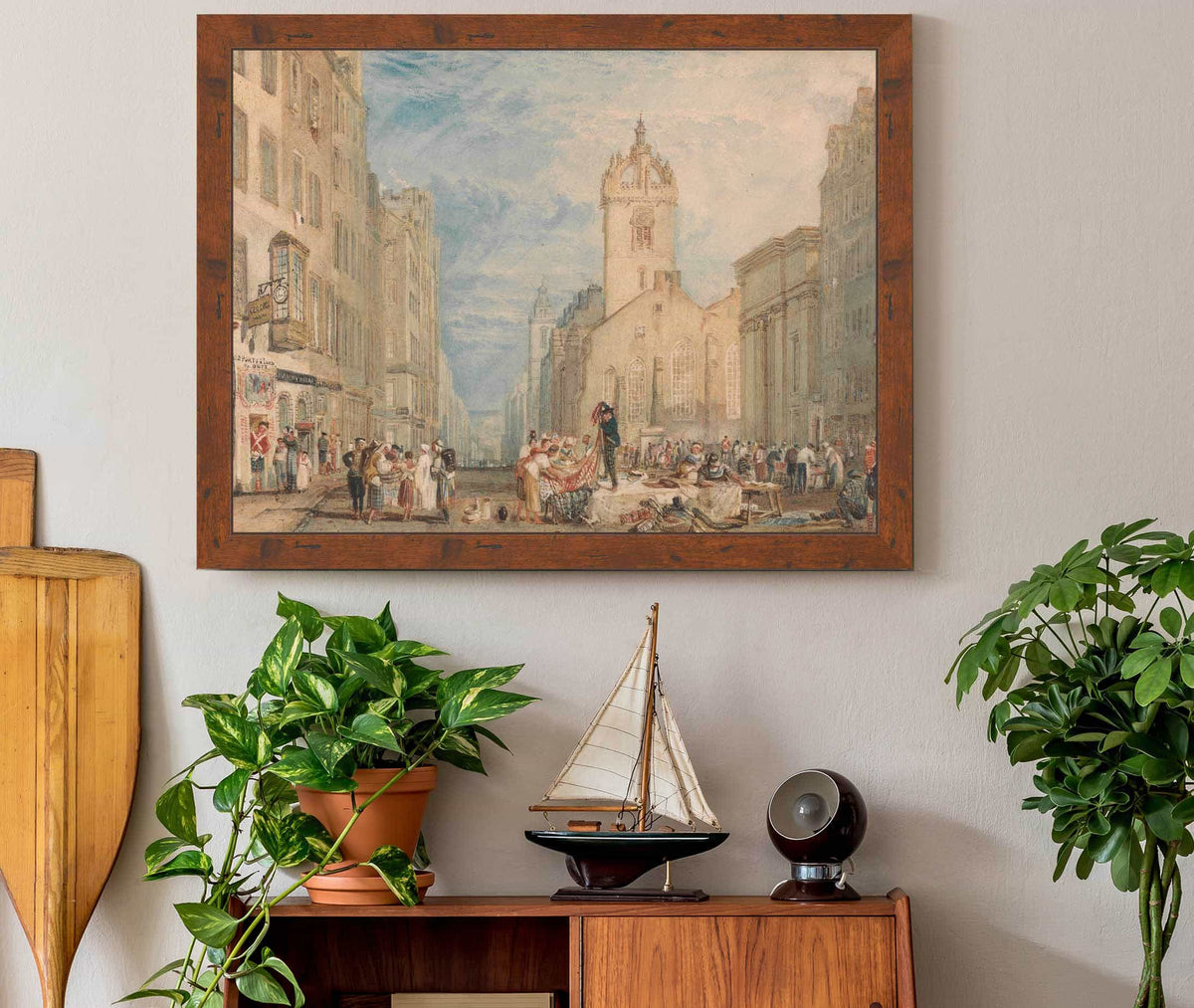 High Street Edinburgh by Joseph Mallord William Turner