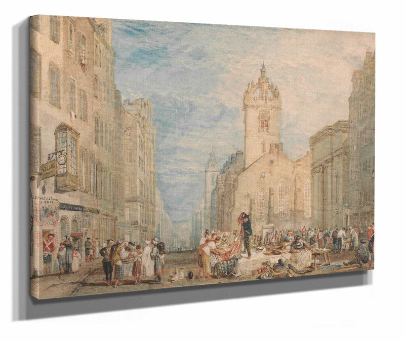 High Street Edinburgh by Joseph Mallord William Turner