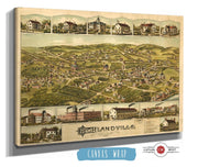 Highlandville Massachusetts 1887 State of Massachusetts