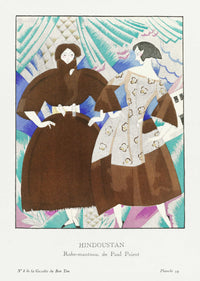 Hindoustanobe Manteau De Paul Poiret by Charles Martin
