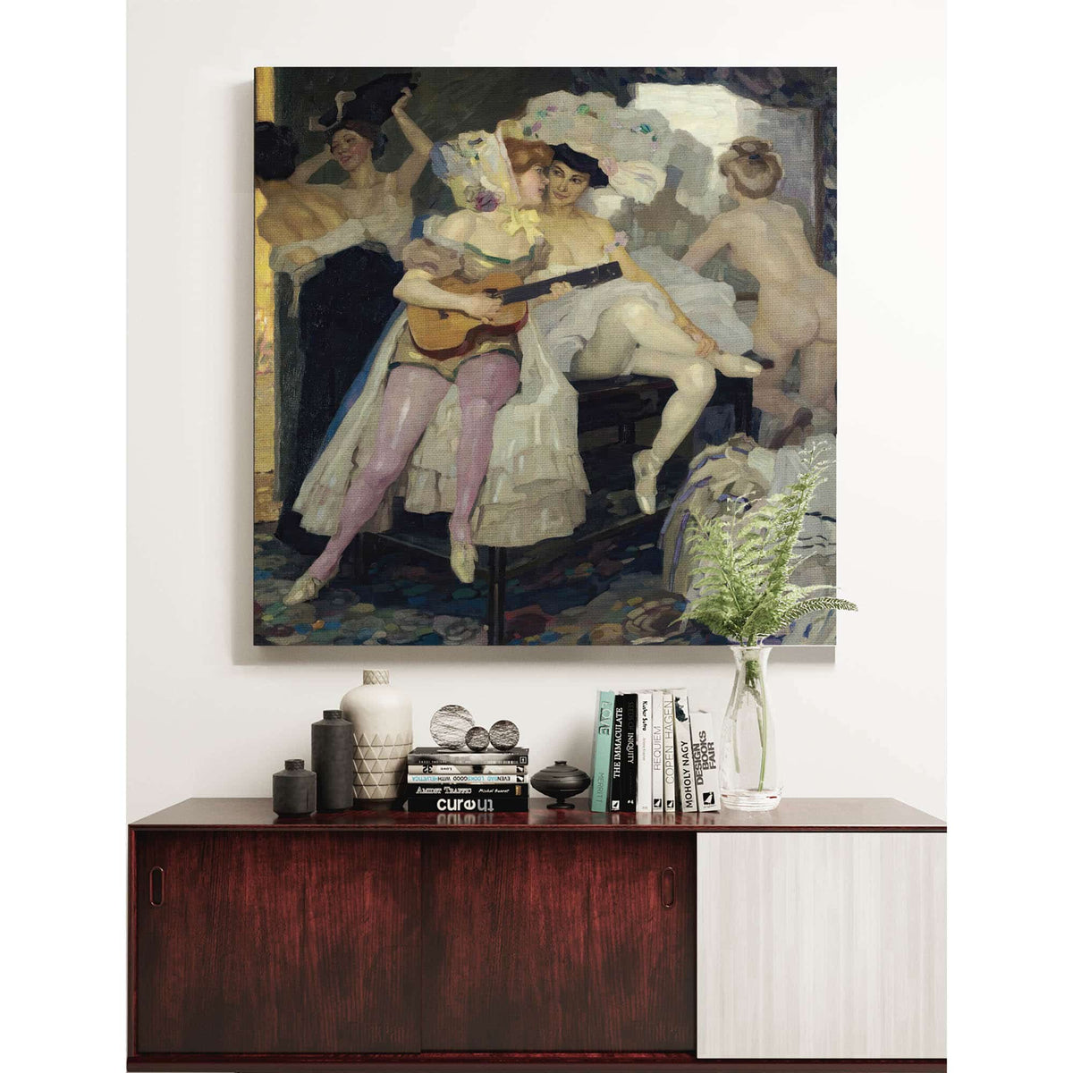 Hinter Den Kulissen Behind The Scenes by Leo Putz