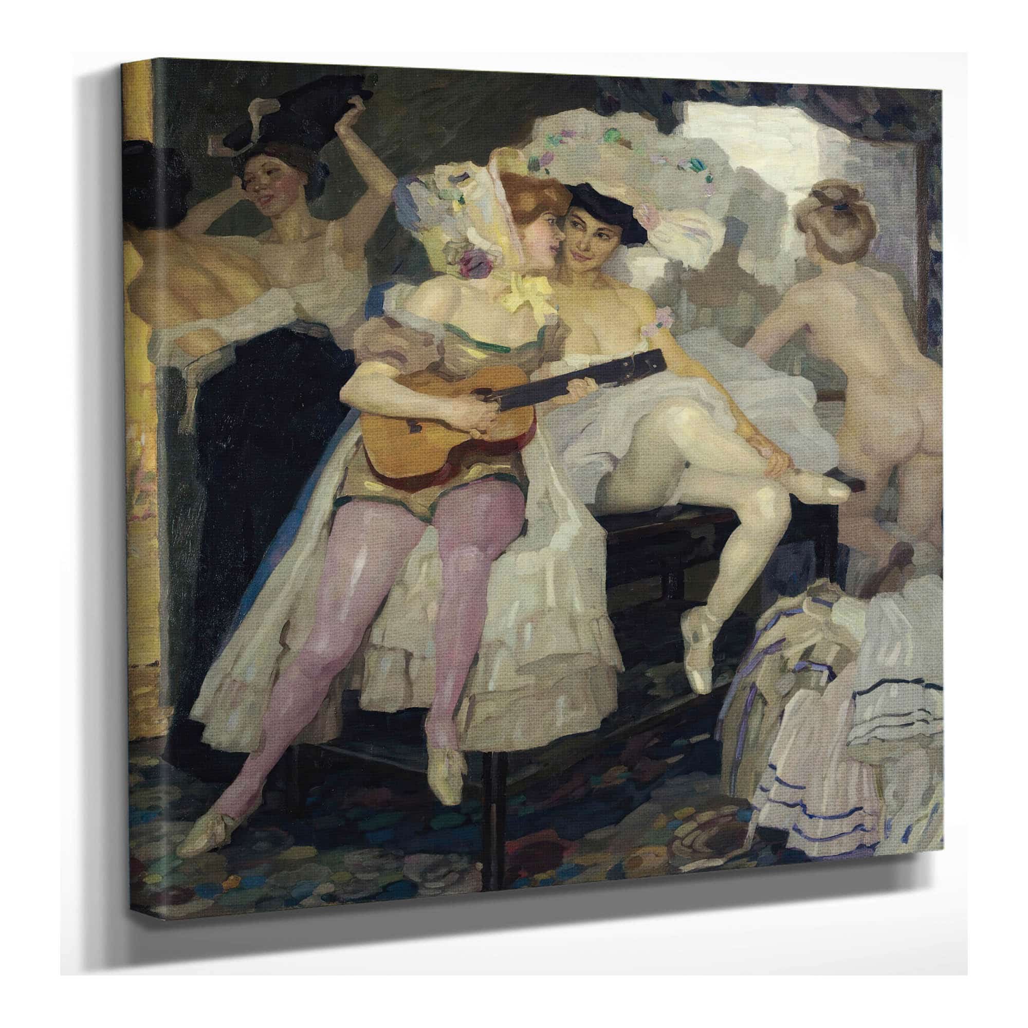 Hinter Den Kulissen Behind The Scenes by Leo Putz