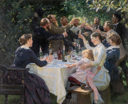 Hip Hip Hurrah Artists Party Skagen by Peder Severin Kroyer