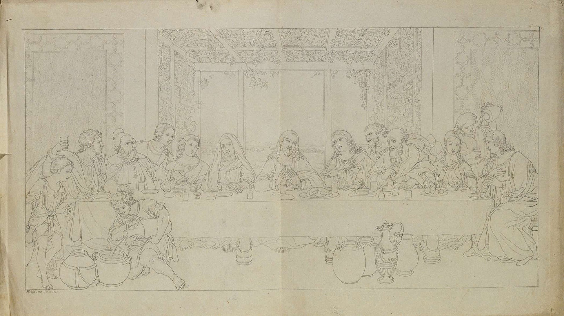 Hochzeit Zu Kanaan by Johann Peter Krafft
