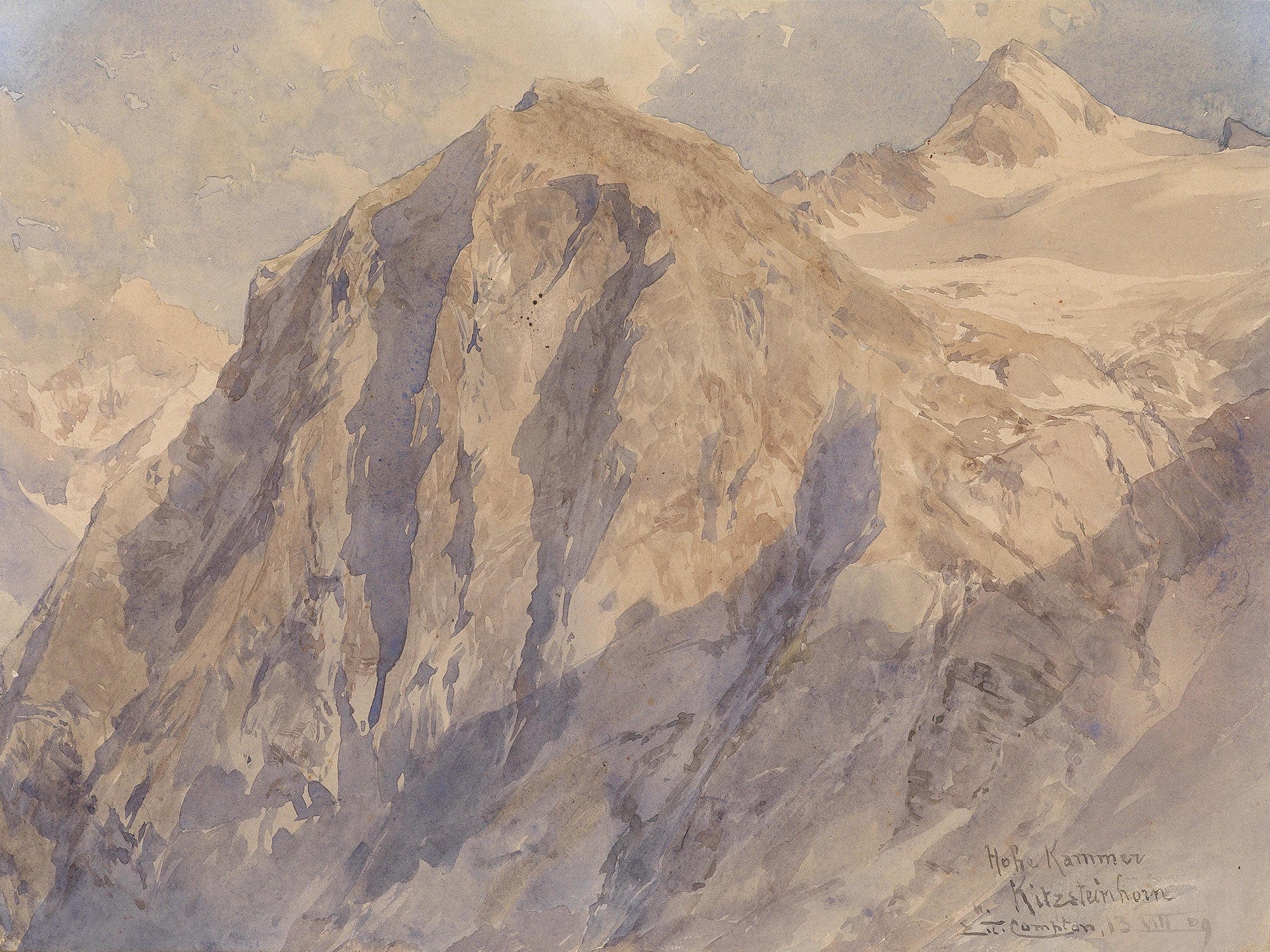 Hohe Kammer Kitzsteinhorn by Edward Theodore Compton