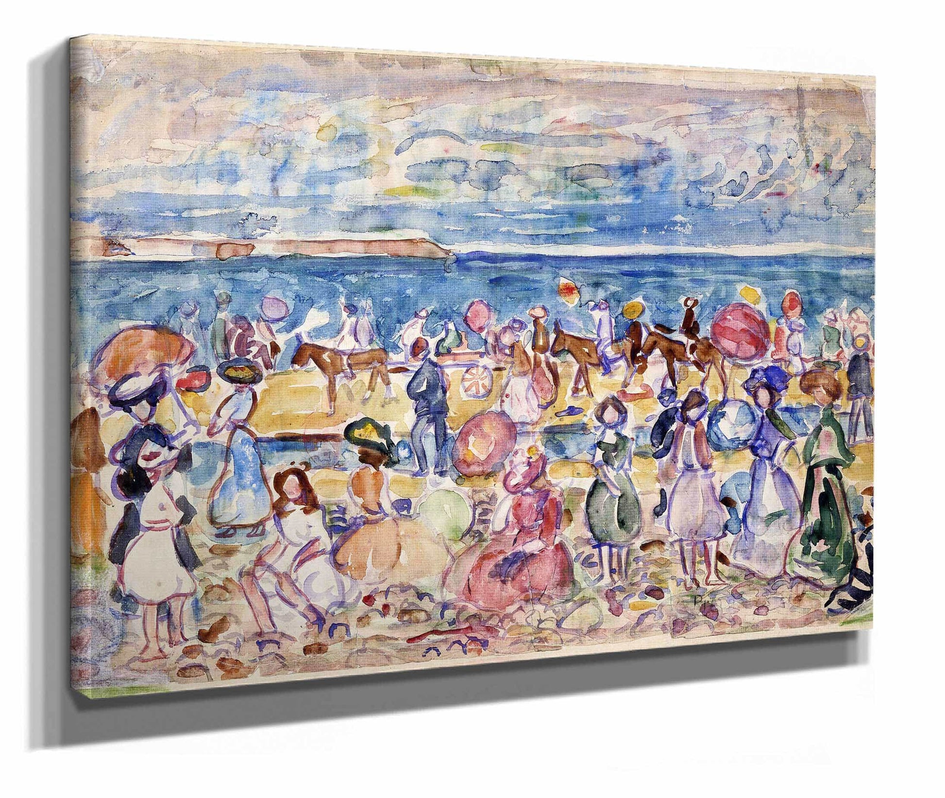 Holiday In New England by Maurice Prendergast