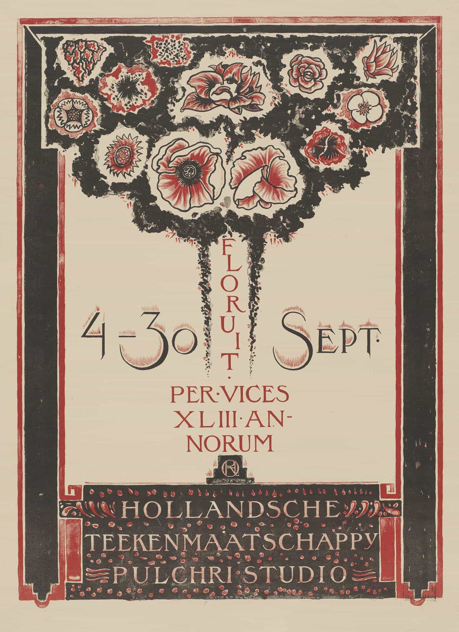 Hollandsche Teekenmaatschappij Pulchri Studio Sept by Richard Nicolaus Roland Holst