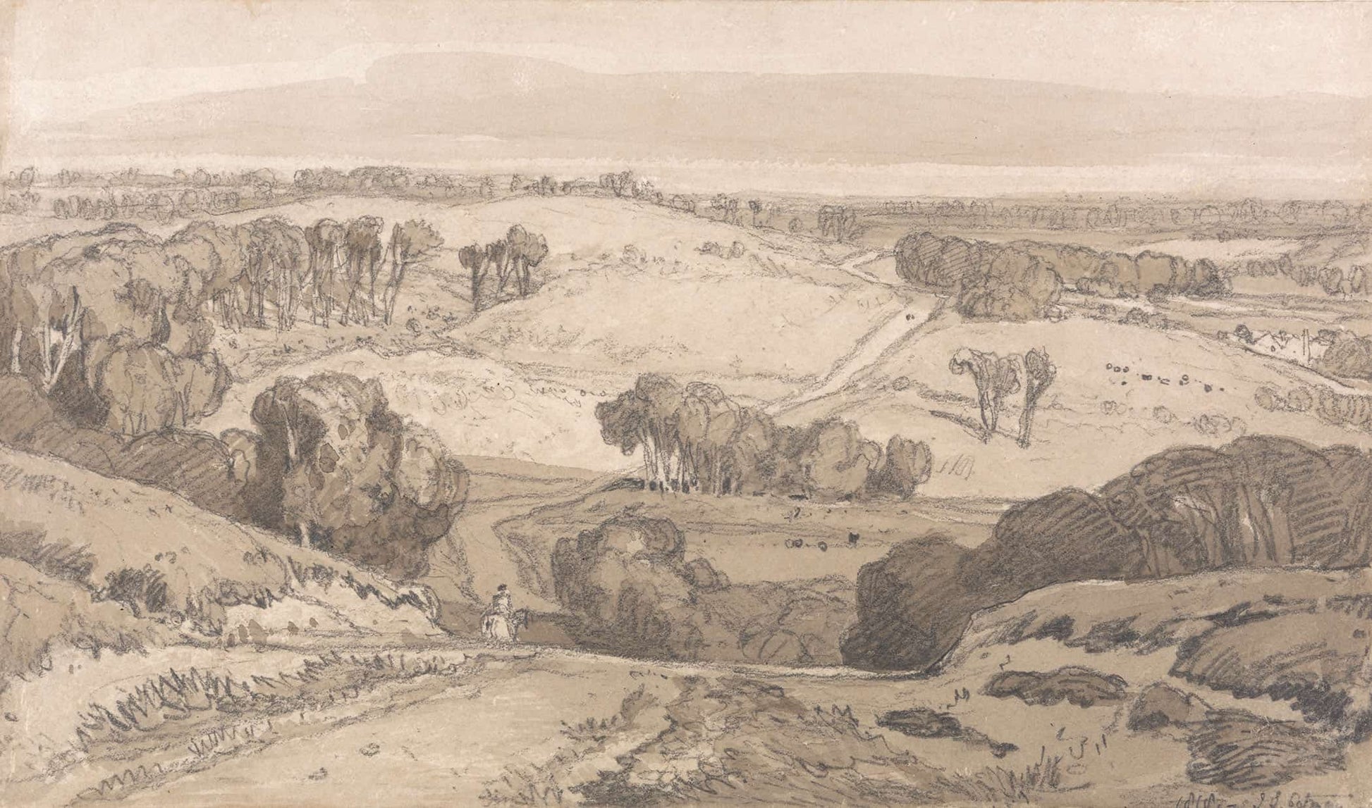 Holt Heath Near Norwich by John Sell Cotman